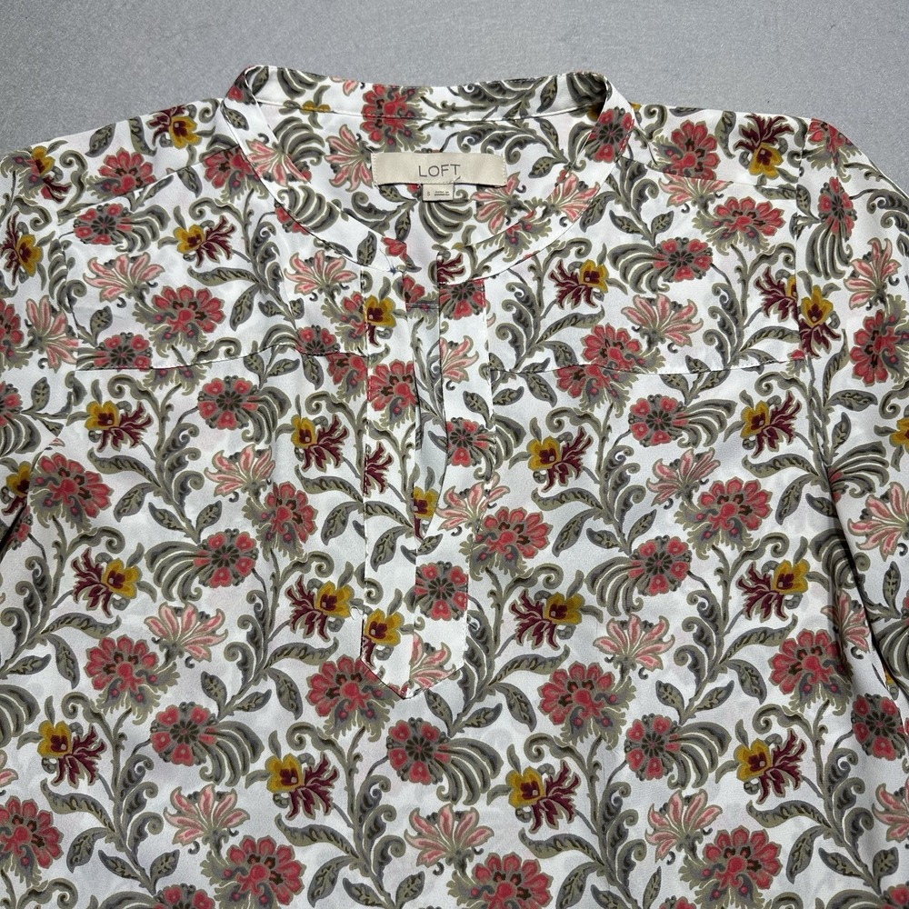 Loft Floral print blouse